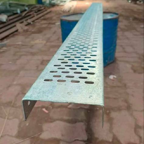 Color Perforated Type Cable Tray Rectangular Perforated Galvanized Iron Cable Tray Manufacturers, Suppliers in Greater Noida