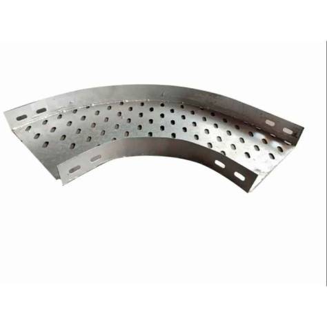 Horizontal Bend Cable Tray GI Elbow Bend 30 Degree Coated Cable Tray Rust Proof Manufacturers, Suppliers in Greater Noida